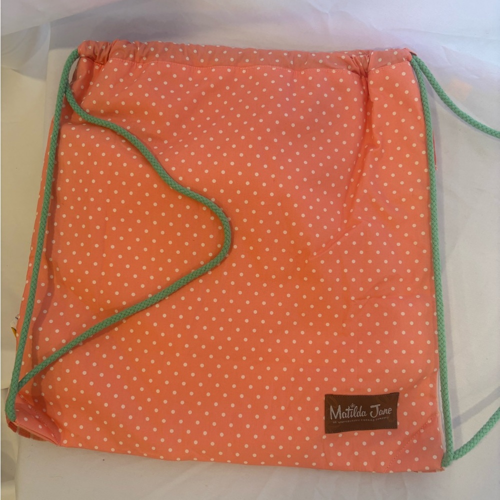 Matilda Jane (Dream Chasers) In the Ruffles Drawstring Backpack - EUC - Picture 2 of 2